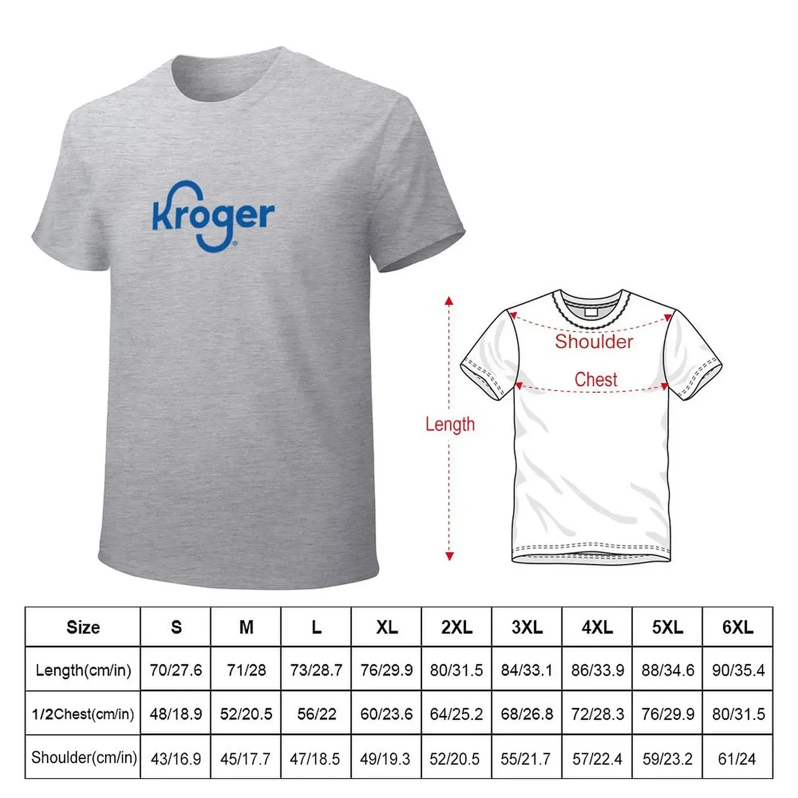 Kroger T-shirt hippie clothes heavyweights Blouse mens graphic t-shirts funny