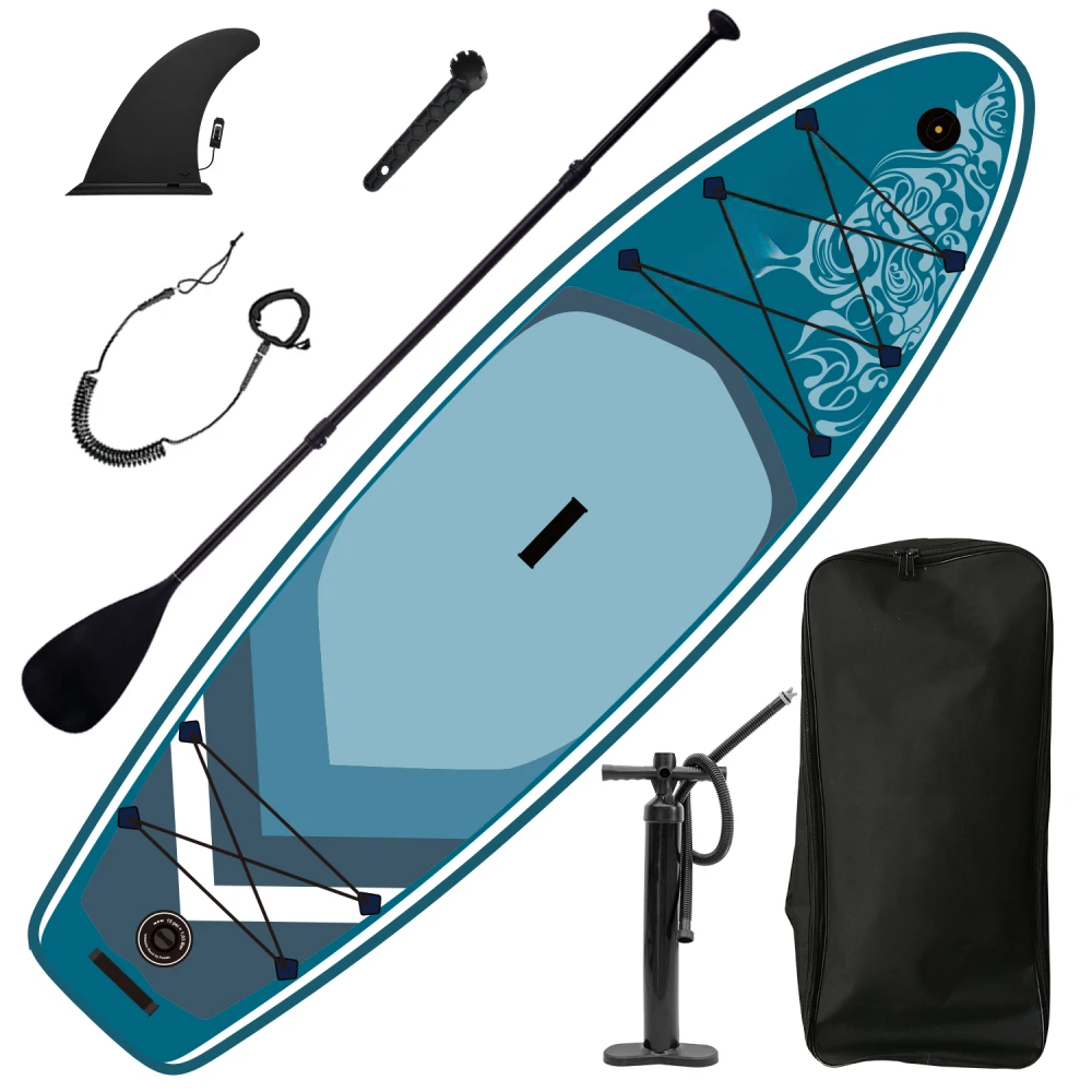 

Paddleboards, Inflatable Stand Up Paddle Board 9.9'x33"x5" With Premium SUP Accessories & Backpack, Wide Stance,