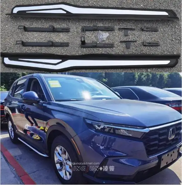 For Honda CR-V CRV 2022 2023 2024 2025 Aluminum Alloy Car Running Board  Side Step Bar Guard Pedals