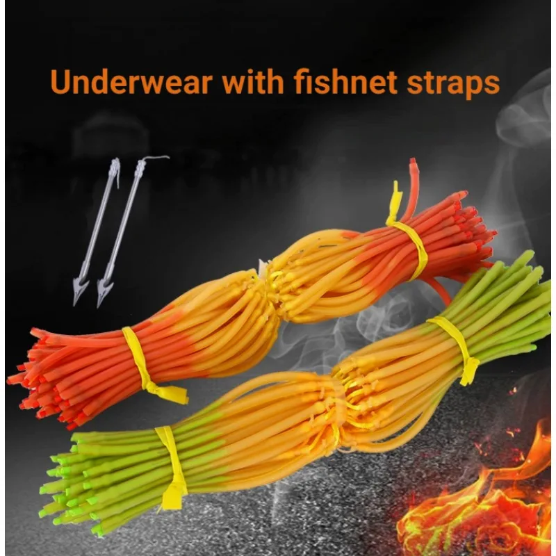 Single-band Slingshot Fishing Rubber Band 2050 High-elasticity Latex Band Set Slingshot Fishing Replacement Bands