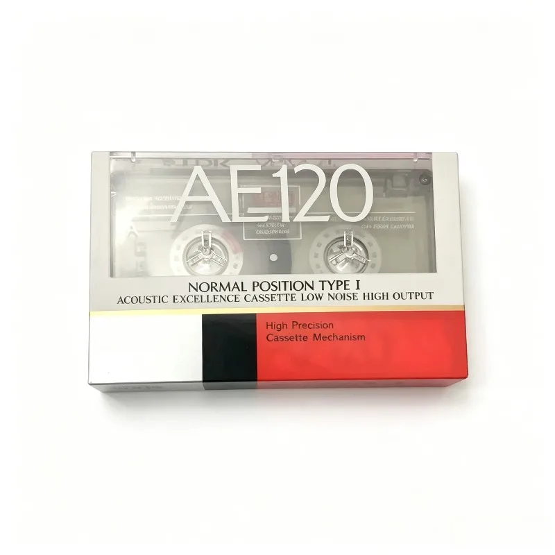 100% Original New For TDK AE 120min Type I Blank Cassette Tape For Voice Recording & Gift Use
