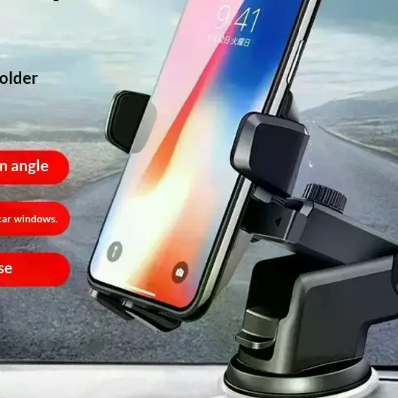 Universal Windshield Car Mount with 360° Turn Easy Setup for GPS Tracking