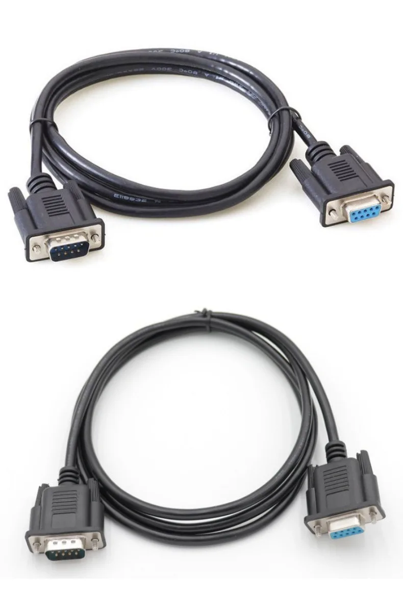 Db9 Serial port Line Rs232 cable Connecting Line Adapter Male To Male/female cross Data Line Extension Cable Jack Adapter 1m-20m