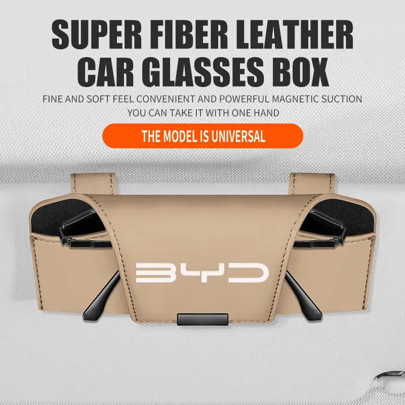 BYD السيارات سيارة نظارات كليب الشمس قناع النظارات الشمسية نظارات حالة تخزين السيارة الداخلية سيارة سيارة المنتجات الداخلية نظارات Fra