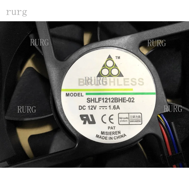 R+ 1-piece SHLF1212BHE-2 DC brushless cooling PC computer fan, 12V, 120x120x38mm, 1.6A