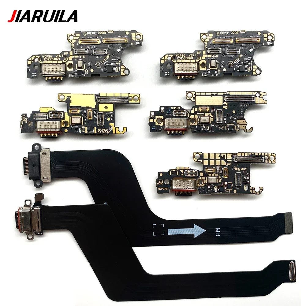 جديد شاحن USB شحن ميناء حوض موصل ميكروفون مجلس الكابلات المرنة لهواوي P50 برو P60 Pura 70 برو ماتي 40 5G 50