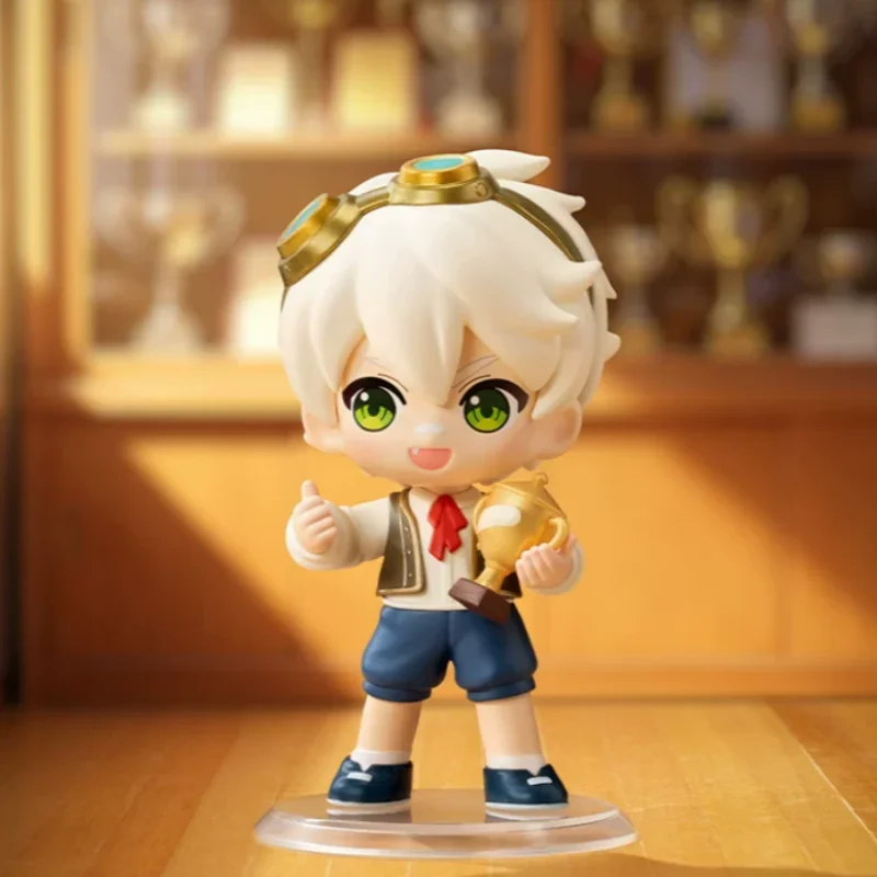 POP MART Genshin Impact Academy's Light & Shadow Poetry Series Mystery Box Echte Blind Box Guess Toys Bag Ornament Beeldjes