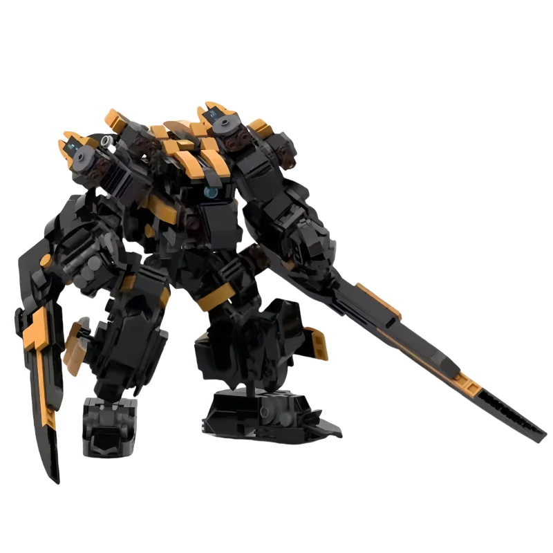 

MOC Shadow Strike Battle Armor Puzzle Assembly Building Blocks Robot Model Ornaments Hobby Collection Boy Holiday Gift Toy