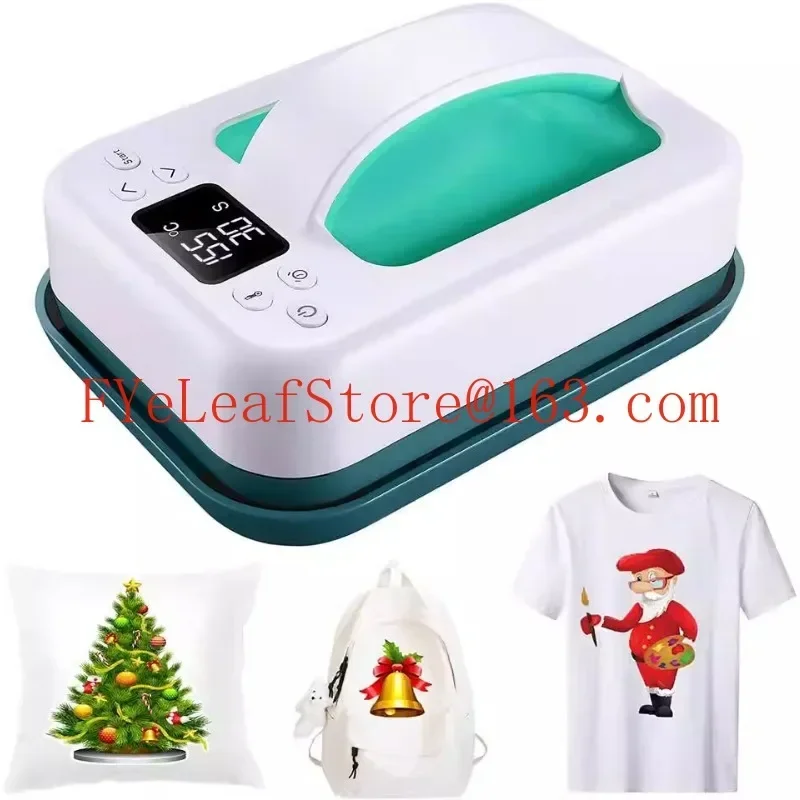 New Handheld Small Hot Press Portable Digital Press Heat Press Machine