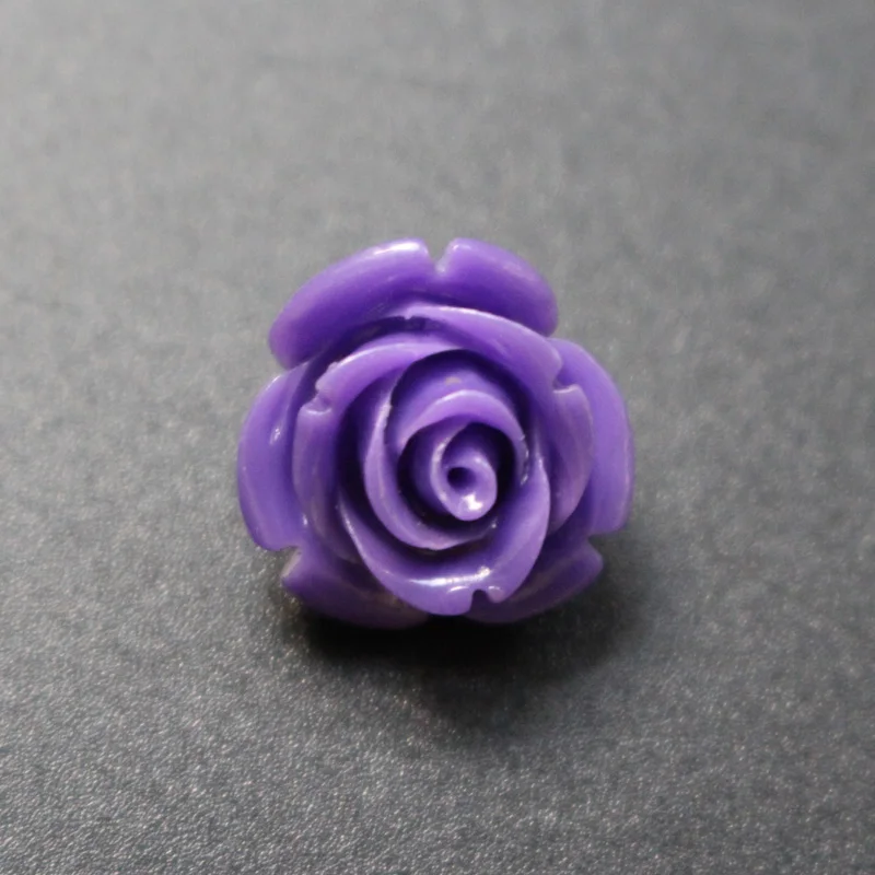 12 15mm Artificial Coral Beads  Rose Flower Bead  Multi-color for Earring Bracelet Necklace Jewelry Craft  Making DIY Accessory