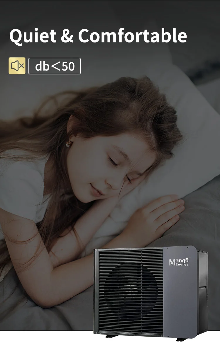 COP A+++ 6-12kw WIFI CE Heetwater Verwarmde Kamerverwarming R32 R290 Monoblock EVI DC Inverter Luchtbron Warmtepomp Verwarming