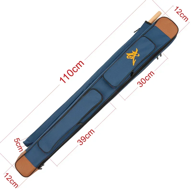 1.1 Meter Sword Bag Packed 2 Sword Waterproof Bag For Stick Knife Katana Kendo Holder Carry Case Tai Chi Bag Shoulder Bag Blue