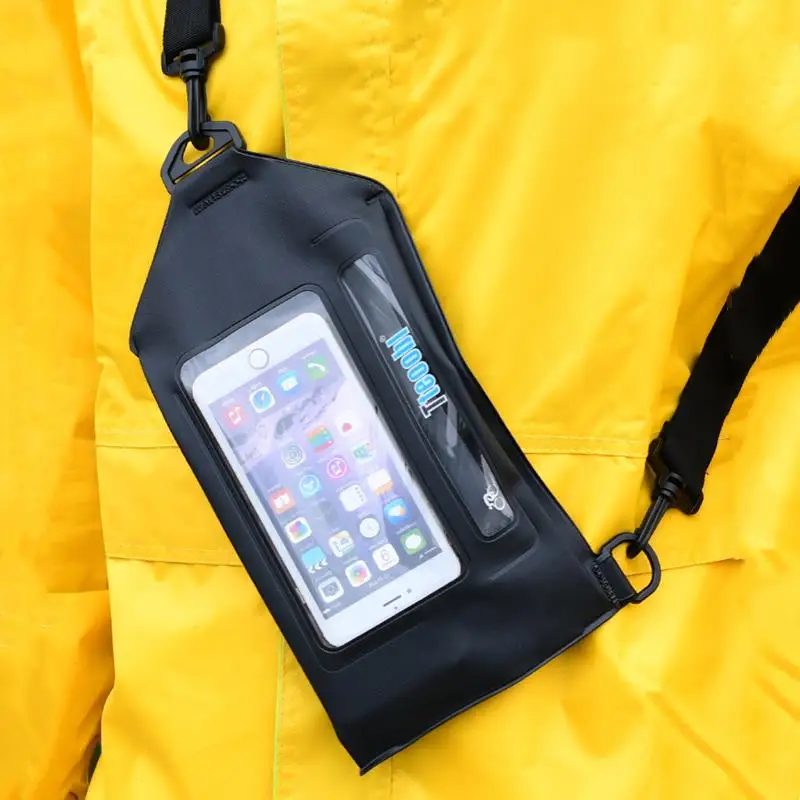 Waterproof Swimming Bag Cosmetic Bag Wash Bag Mobile Phone Bags Rafting Waist Bag Shoulder Bag Gym Bag for Camping Travel Sports