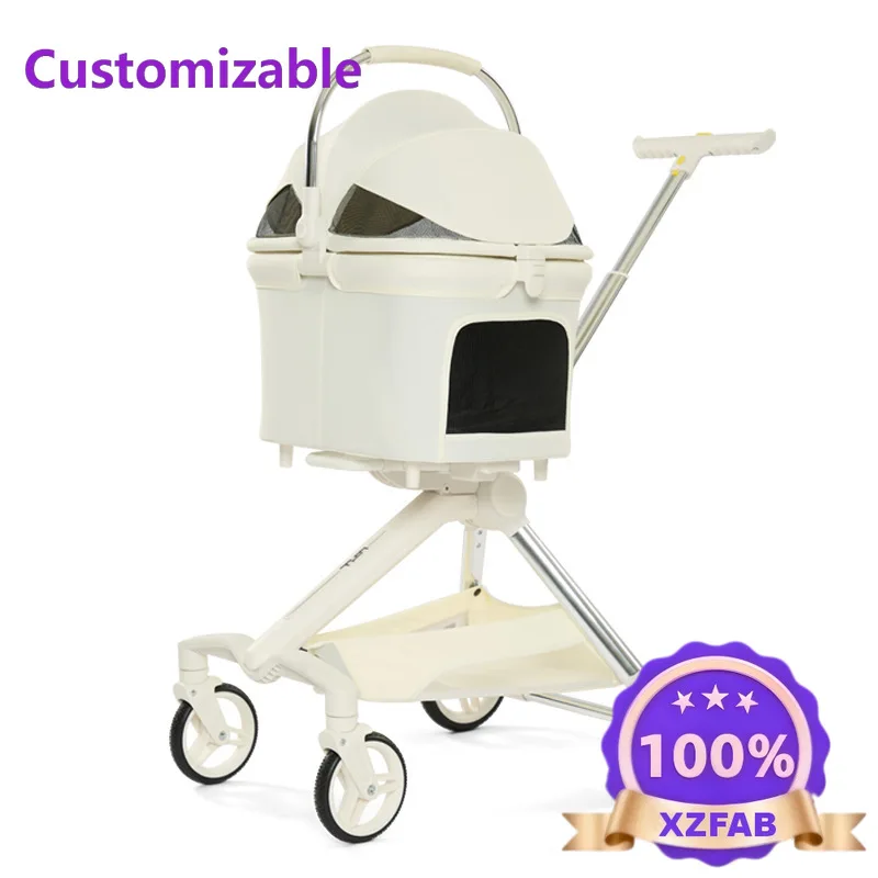 Factory Direct 2026 Hot-selling In Japan And South Korea, Fashionable Pet Dog Walker, Large Space, Cat Cart, Going Out Activitie