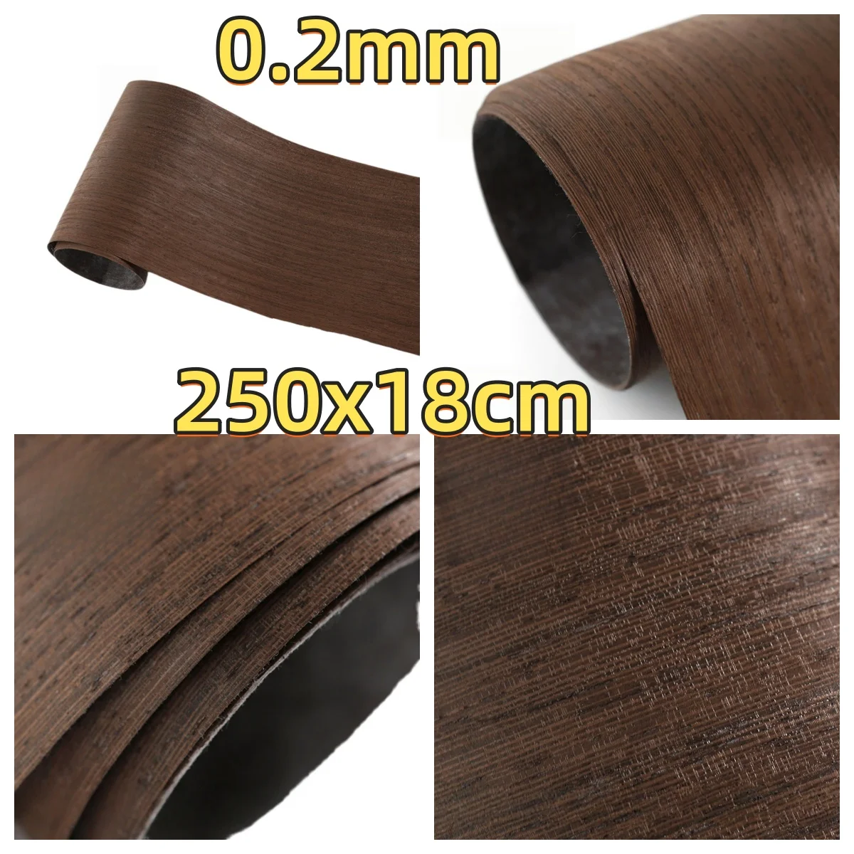 

Natural Cassia Veneer, 0.2mm Thick, Size 250x18cm, Suitable For Model Making And Automotive Interior.