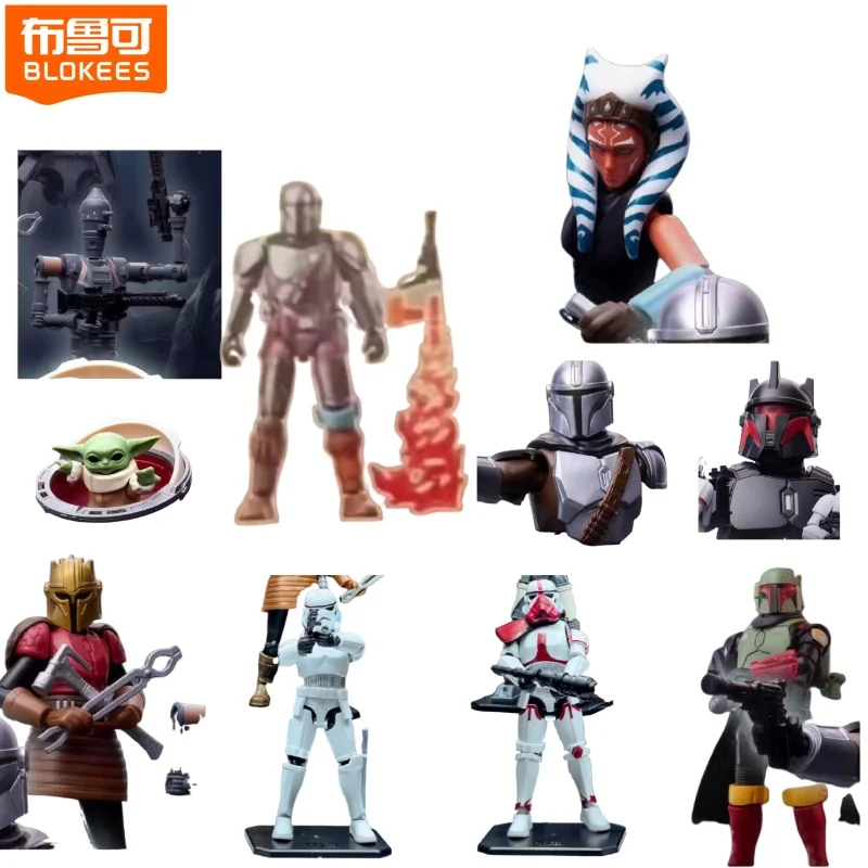 

BLOKEES Building Block Man Star Wars Star Edition First Bounty Trip Blind Box Whole Box Peripheral Toys Assembled Ornaments