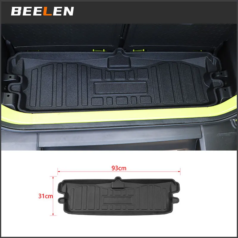 

Rear Trunk Mats Pads Cargo Liner For Suzuki Jimny JB64 Sierra JB74W 2019 2020 Car Rear Trunk Mat Pads Internal accessories