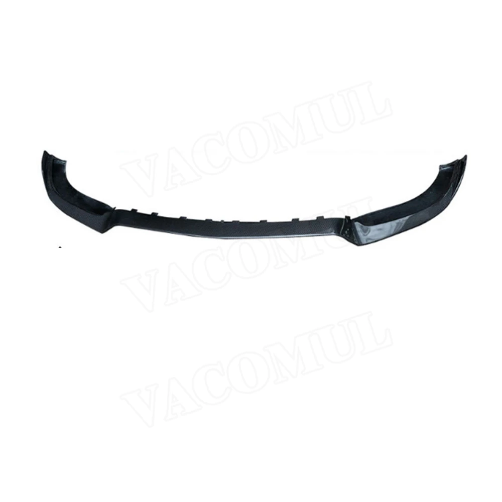 VACOMUL Carbon Fiber Front Lip Spoiler For Benz E Class W212 E260 E300 E400 E63 For AMG 2014 2015 2016 Bumper Guard Car Styling view 4