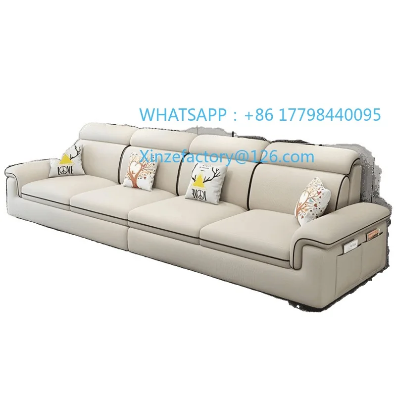 

Customizable 2025 sofa modern simple living room fabric size apartment