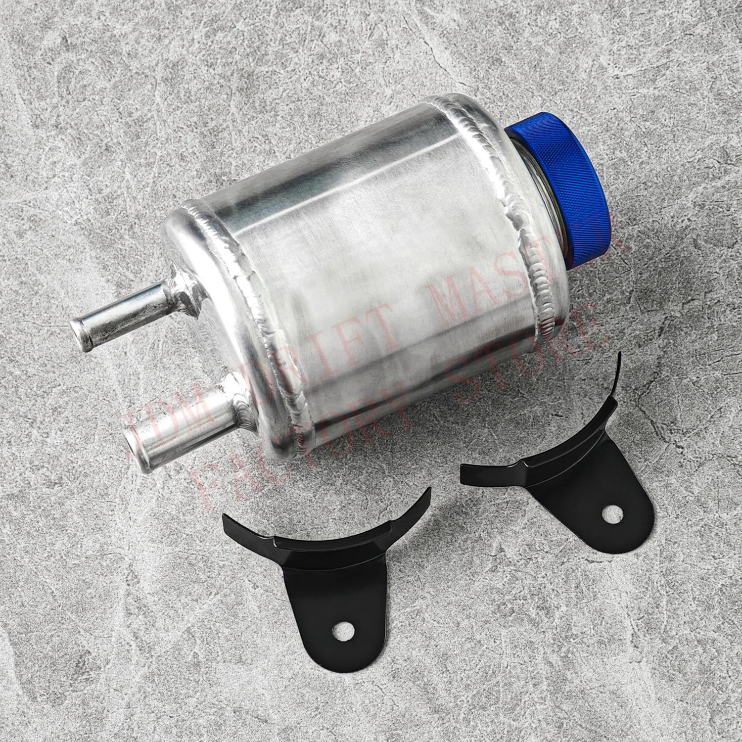 عالية الأداء سباق قوة التوجيه خزان النفط الصيد يمكن السيارات العالمي تعديل خزان السوائل مع المشابك #3