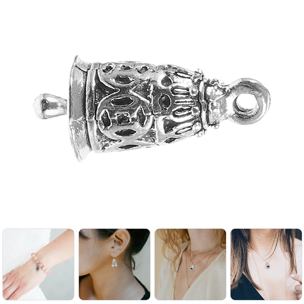 

6pcs Retro Style Alloy Bell Pendants Vintage Charms For Jewelry Making Diy Craft Bells For Earring And Necklaces Decorative Bell