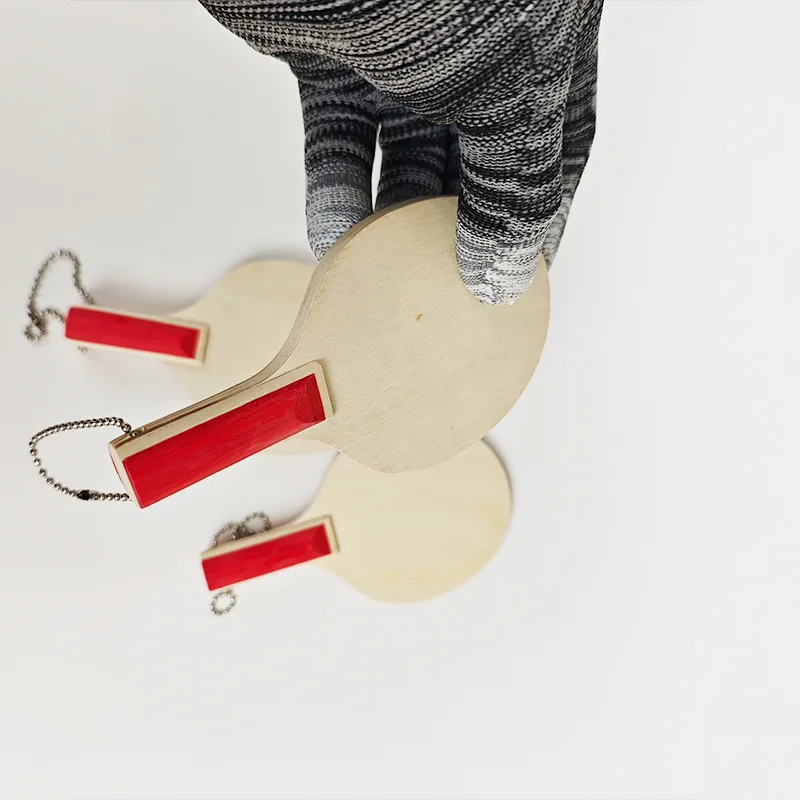 Miniatur-Tischtennisschläger für Kinder, Schlüsselanhänger, Unterschrift, Ping-Pong-Paddel, Mini-Tischtennisschläger, 10 x 6 cm, kleiner Pingpong-Schläger – Detail 12