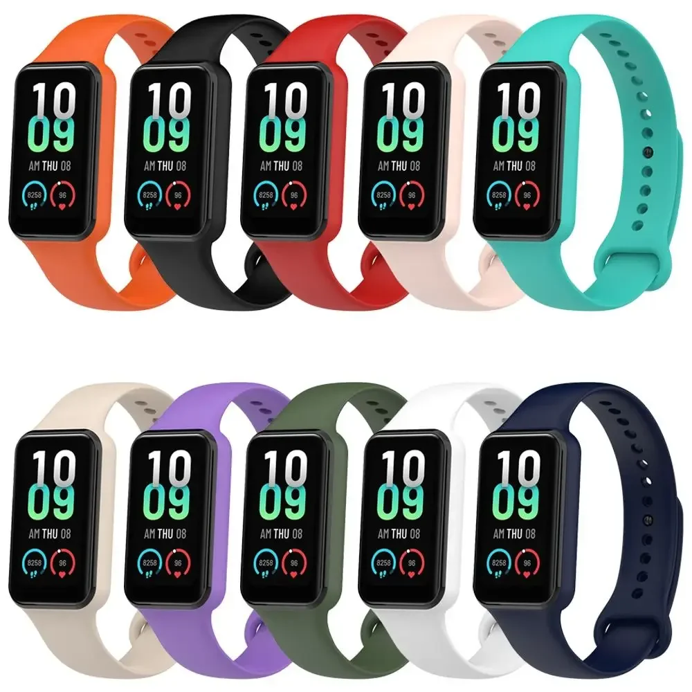 Smart Watch Sport Wacthband Silicone Replacement Bracelet Strap For Amazfit Band 7