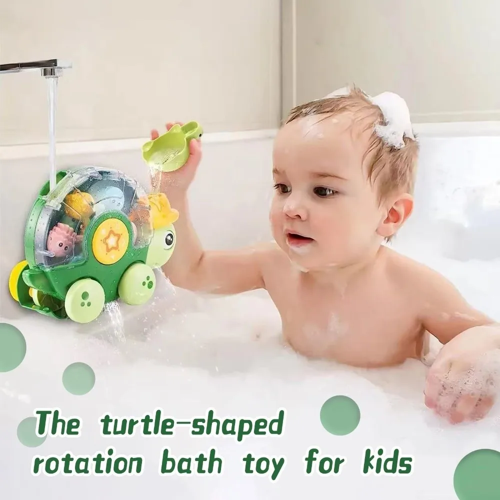 Interactief Badspeelgoed Piepend geluid met zuignap Zwemschildpadden Badspeeltje met rollende ogen Schildpadden Badspeelgoed voor peuters