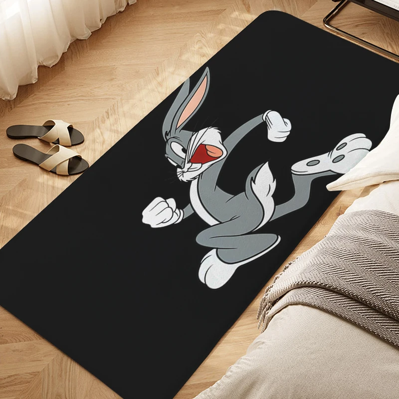 Bedroom Rug D-Bugs D-Bunnys Porch Foot Mat Non-slip Kitchen Balcony Hallway Bath Room Floor Carpet Entrance Door Doormat Home