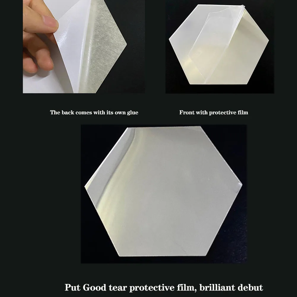 Home Splicing Full Body Mirror, fácil usar a decoração da parede para o quarto