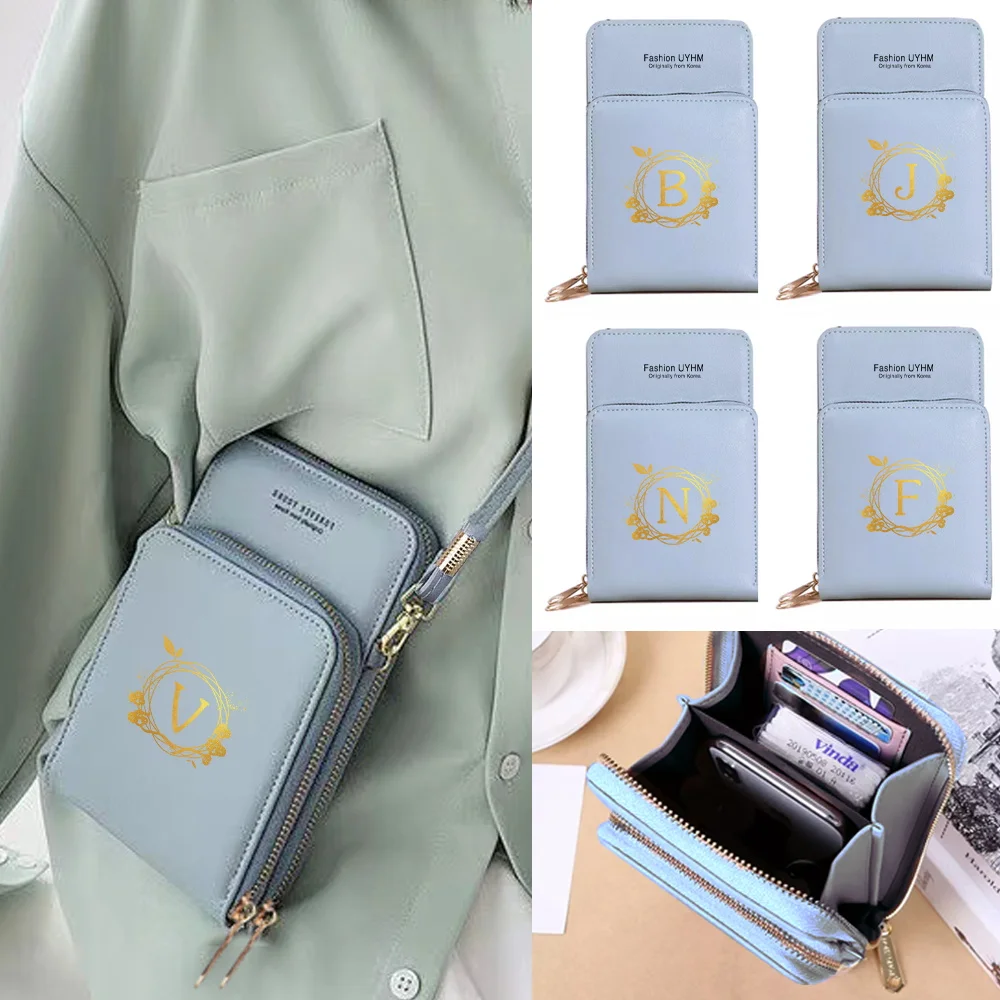 

Универсальная прозрачная сумка-чехол для телефона с сенсорным экраном, серия «Колье-букет», кошельки, сумка через плечо для покупок