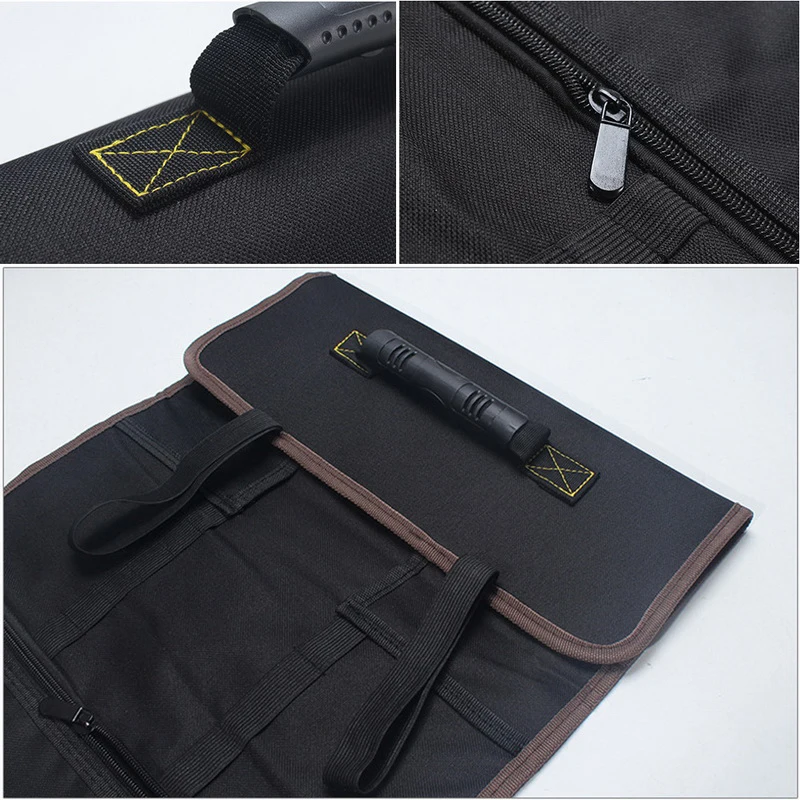 Multi-purpose roller tool bag, practical carrying bag, chisel, electrician carrying tool bag, instrument packing box