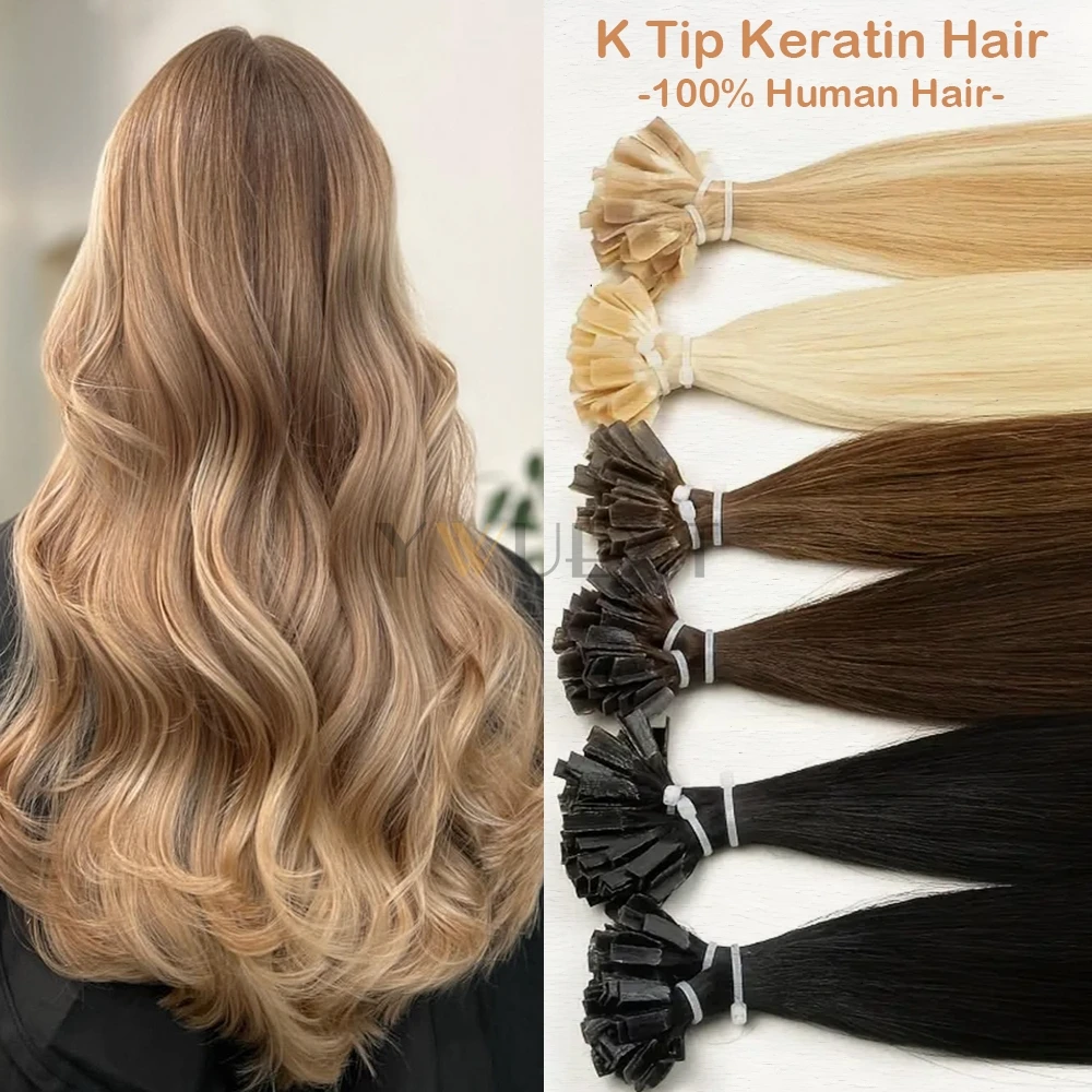

Keratin V Tip Human Hair Extensions Natural Straight Black Brown Blonde Machine Remy Hair Extensions 12inch-20inch 30g/pack