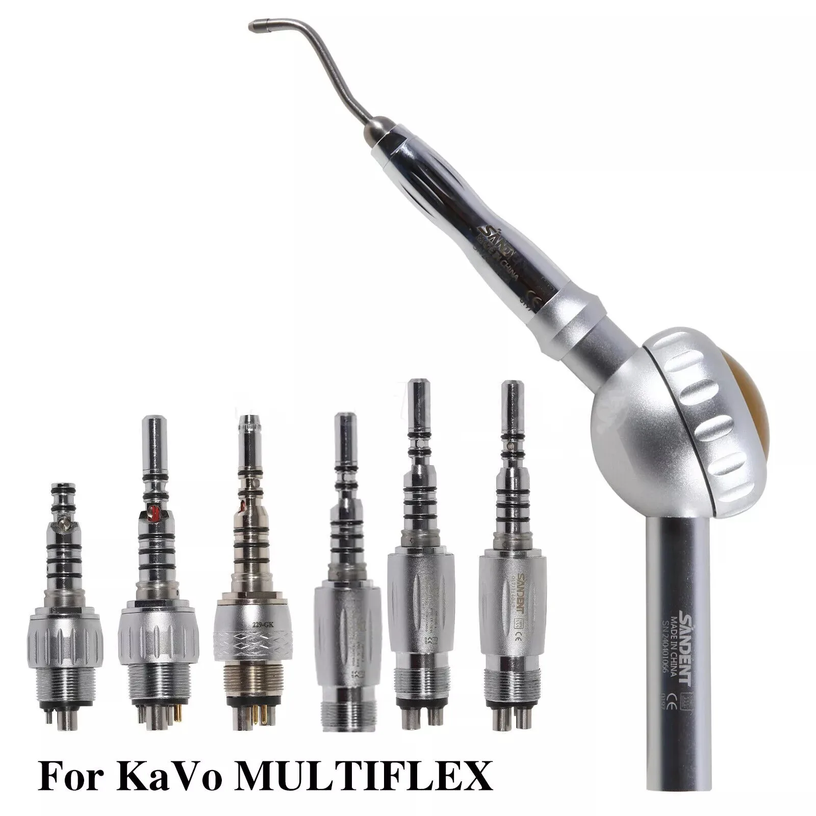 Dental Air Flow Hygiene Teeth Polishing Prophy Jet Polisher fit KaVo MULTIflex Quick Coupler 2/4/6Hole