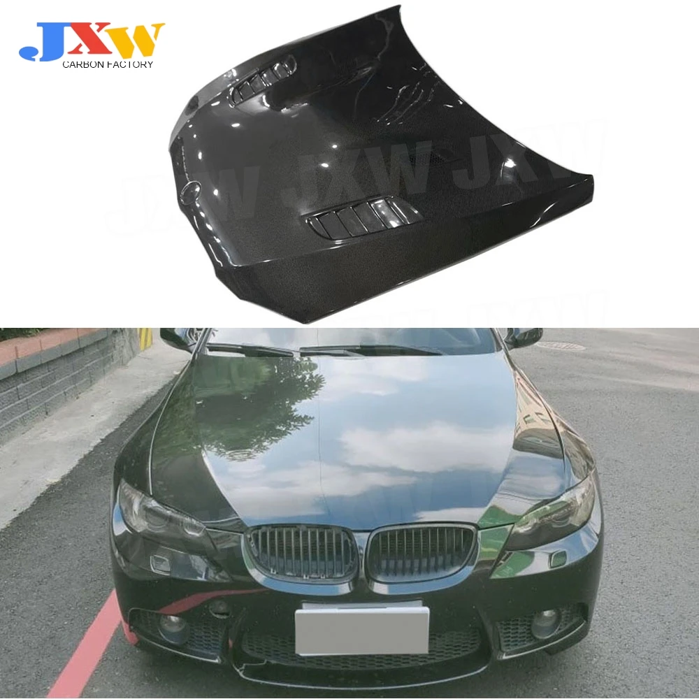 

Carbon Fiber Front Engine Hood Vent Cover for BMW 3 Series E92 M3 2006-2012 FRP Car Engine Bonnet Decoration Bodykit