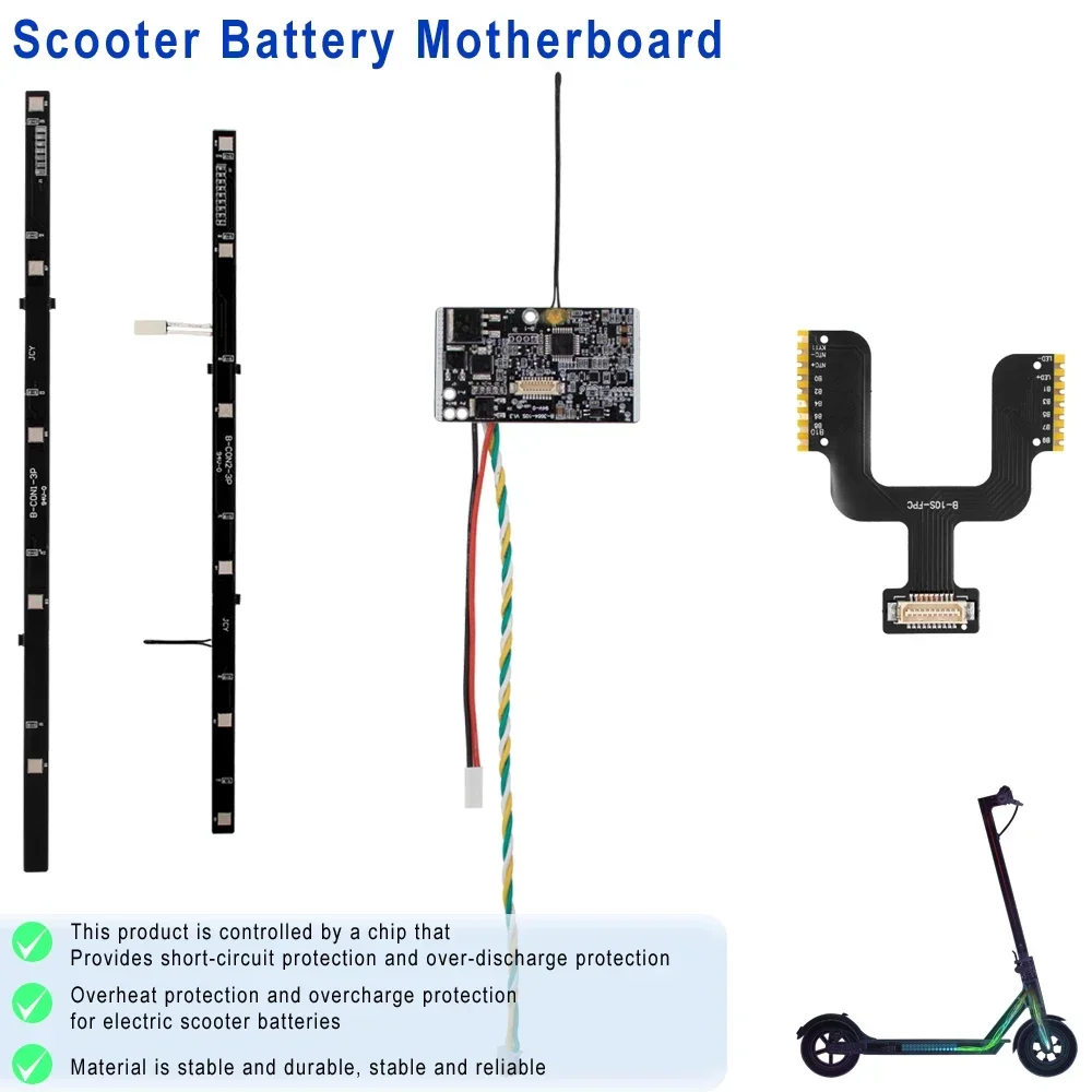 BMS Circuit Board Control Kickscooter Dashboard For Xiaomi M365 Electric Scooter Battery BMS Board Protection Replacement Parts