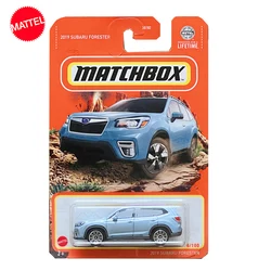 Mattel-Voiture Matchbox en métal moulé sous pression, modèle de véhicule Subaru Forester 1/64, collection de jouets pour garçons, cadeau d'anniversaire, original, 2019, 30782