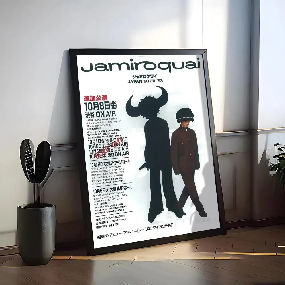Rock Band j-Jamiroquai Poster Premium Waterproof Aesthetic Wall