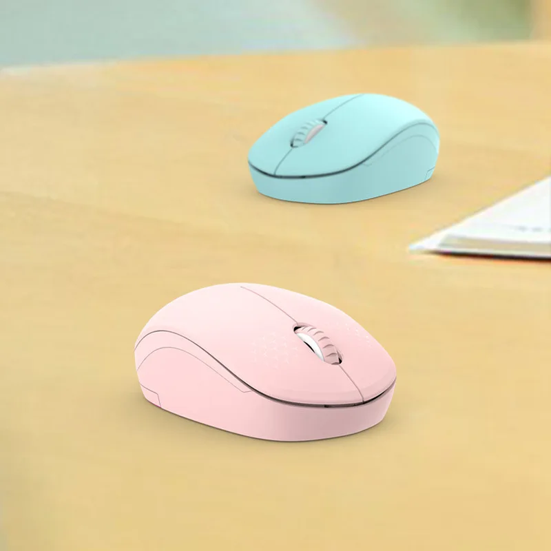 I210 Mini Portable Wireless Optical Mouse Online Course Tablet Laptop Office Wireless Mouse 2.4ghz Usb Interface Matte Material