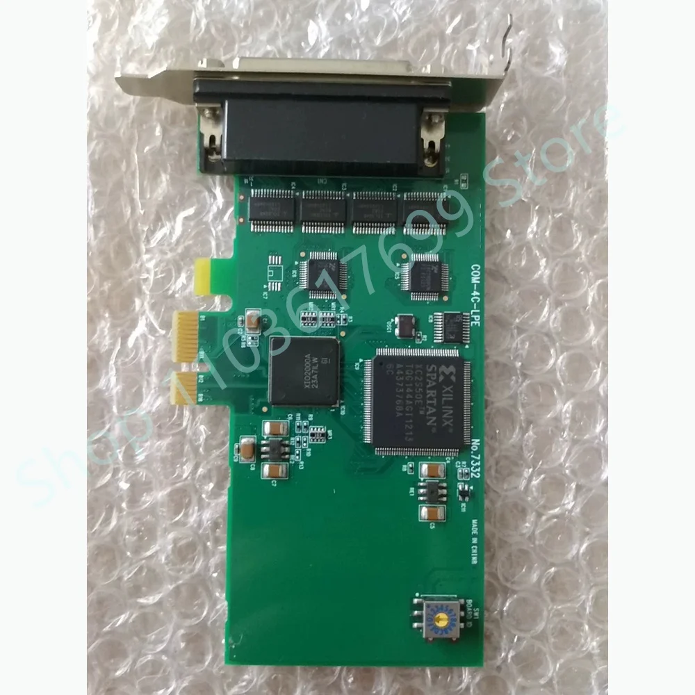 PCI-E serial port acquisition card COM-4C-LPE No.7332