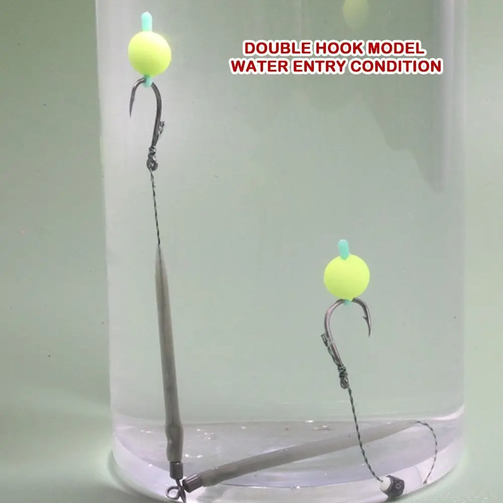 Description Picture 5 of item2024 Carp Fishing Accessories Carp Fishing Hook Grass Carp Fisnhing line Hair Rig Hook Anti twining Fishing Pipe Fishhook