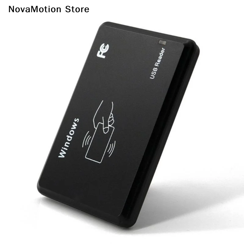 125KhZ 13.56MHz USB Proximity Sensor Smart RFID ID Card Reader Access Control EM4100 EM4305 T5577 Compatible Tags No Need Driver