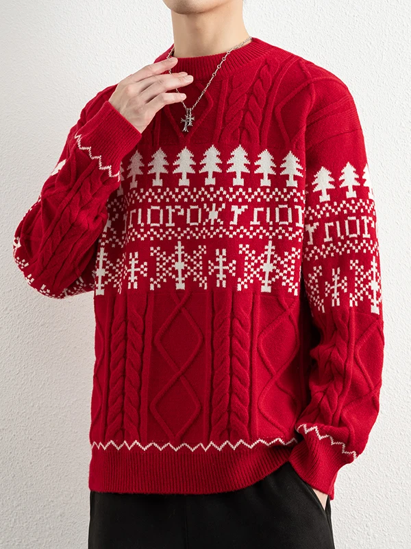 

Embroidered Long Sve round Ne Men's Sweater Faionable Casual Inner Wear Thermal Top for Teens Students Autumn New Arrival