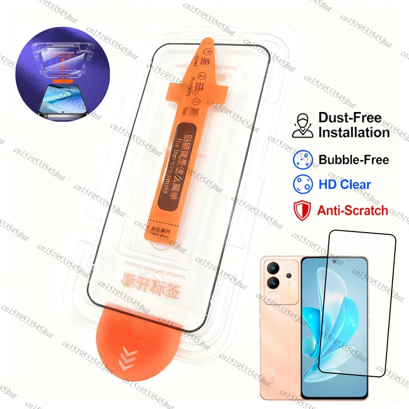 

Tempered Glass For Vivo V30 Lite Glass For Vivo V30 Lite Dust Free Easy Installation Screen Protector For Vivo V30 Lite Glass