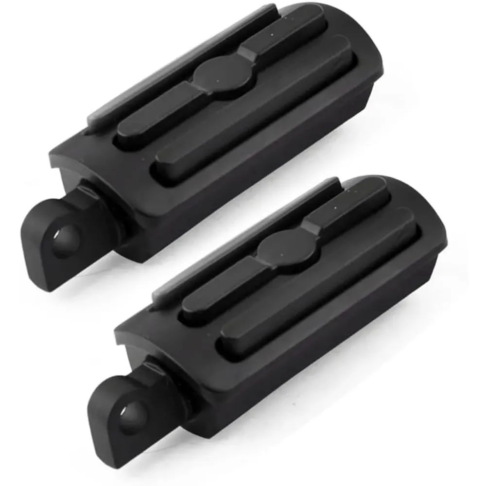 Motorcycle Highway Footpegs Black Chrome Male Mount Foot Rests For Harley 1200 Bad Boy FXSTSB Custom Dyna Road Softail Springer