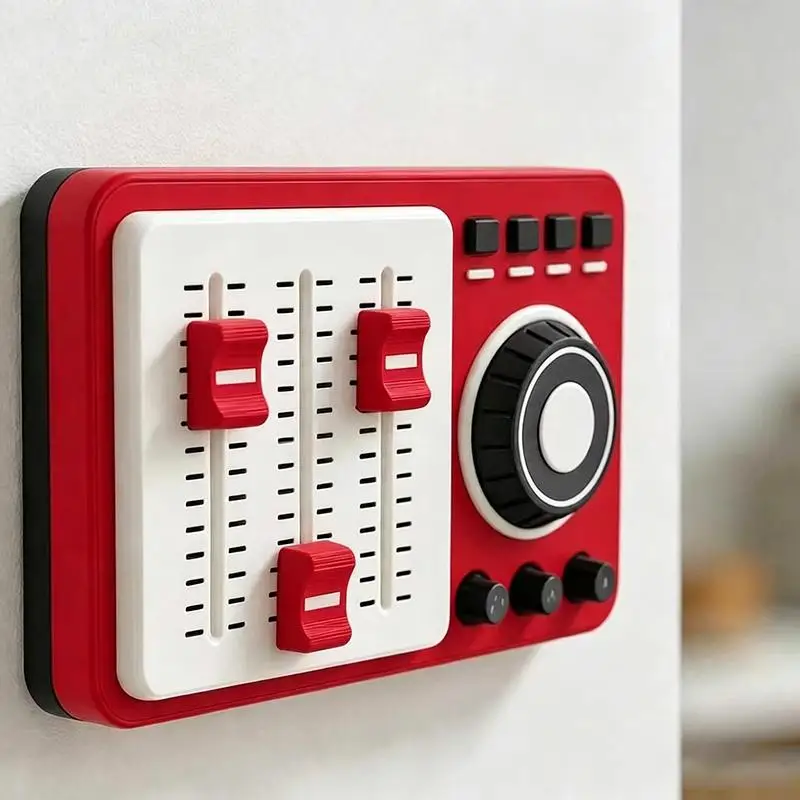 New Retro Game Console Joystick Switch Durable 3D Printed Panel Socket Control for Man Cave Bar Gaming Station Decor