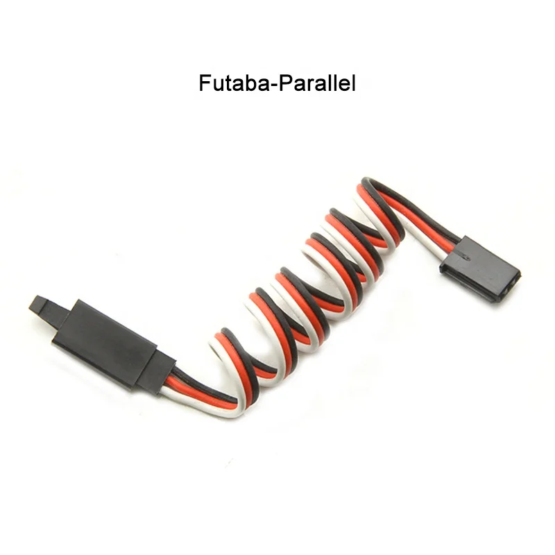 50PCS 15/30/45/60/90cm Servo Extension Cable With Anti-loose Hook Lock Futaba JR Servo Twisted Wire Lead For RC Drone Helicopter