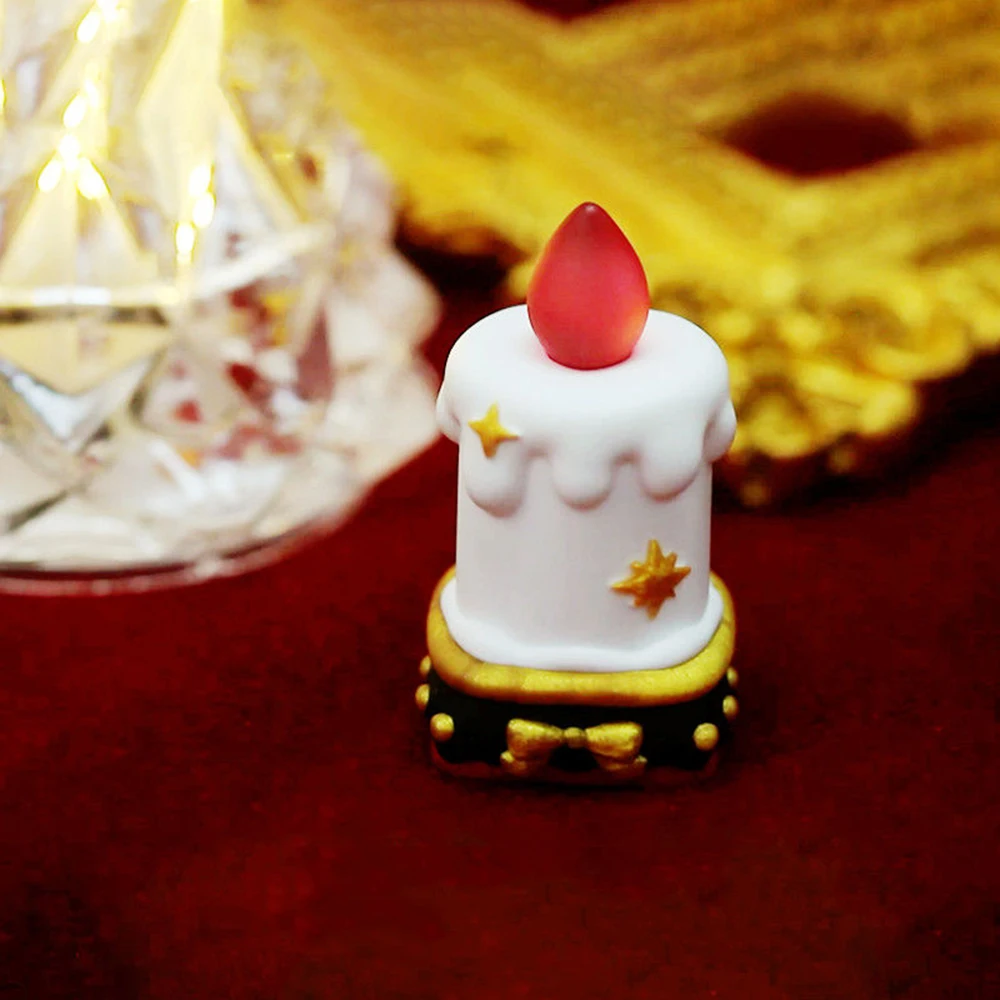 Translucent Candle Keycap Original Personality Cute Resin Mechanical Keyboard Single ESC Keycap Birthday Computer Accessories