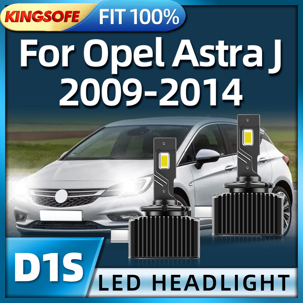 Roadsun D1S LED Headlight 30000LM 3570 CSP Chips HID Bulbs Plug and Play For Opel Astra J 2009 2010 2011 2012 2013 2014