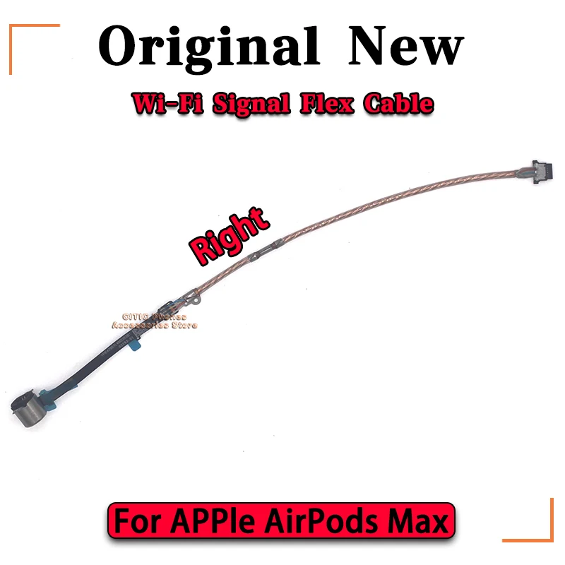 NONE Links + Rechts 2 Teile/satz WiFi Signal Flex Kabel Für Apple AirPods Max A2096 WiFi Bluetooth Verbindungskabel 3
